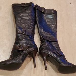 Charles David heel boots